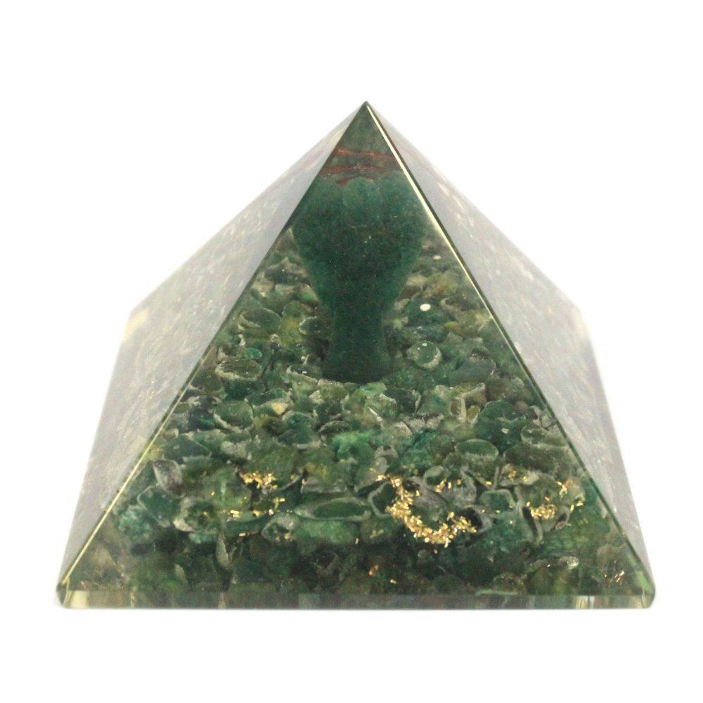 Lrg Orgonite Pyramid 70mm - Angel