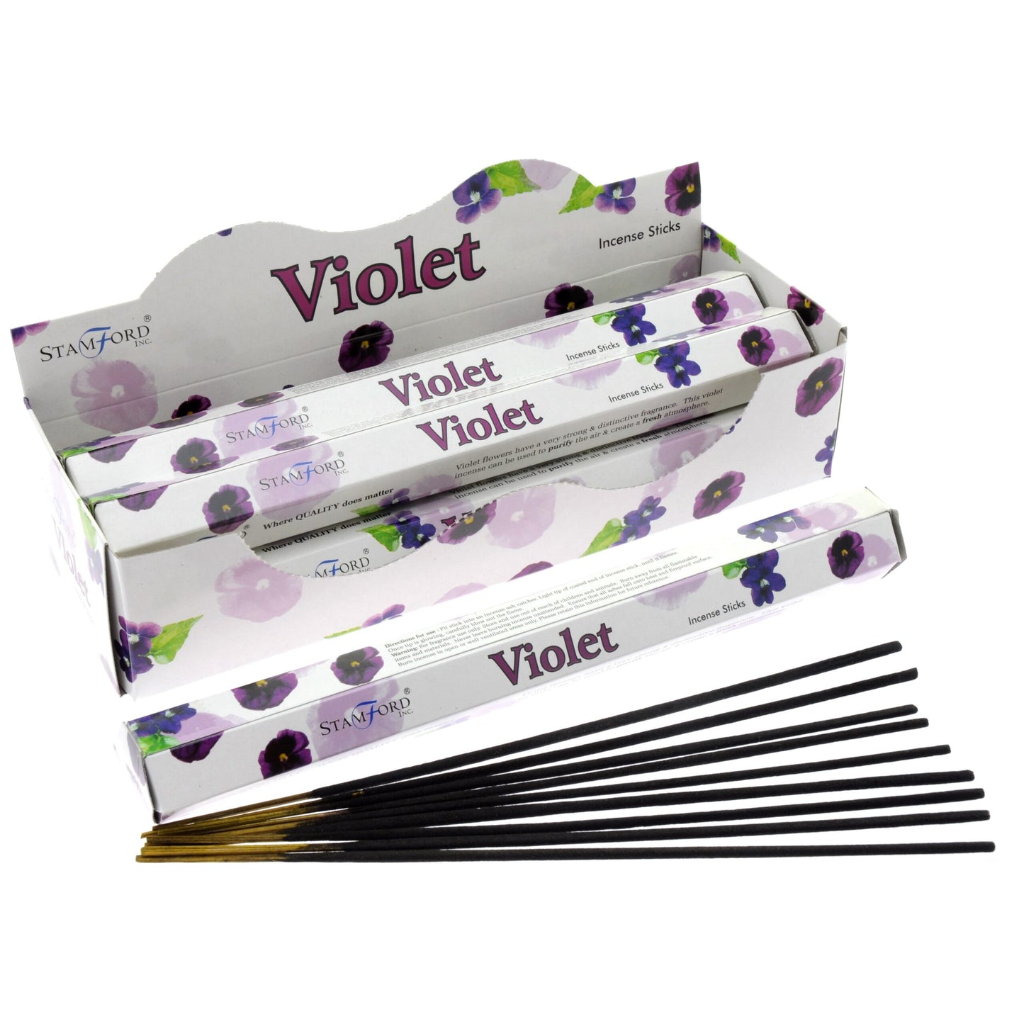Violet Premium Incense Sticks - Stamford