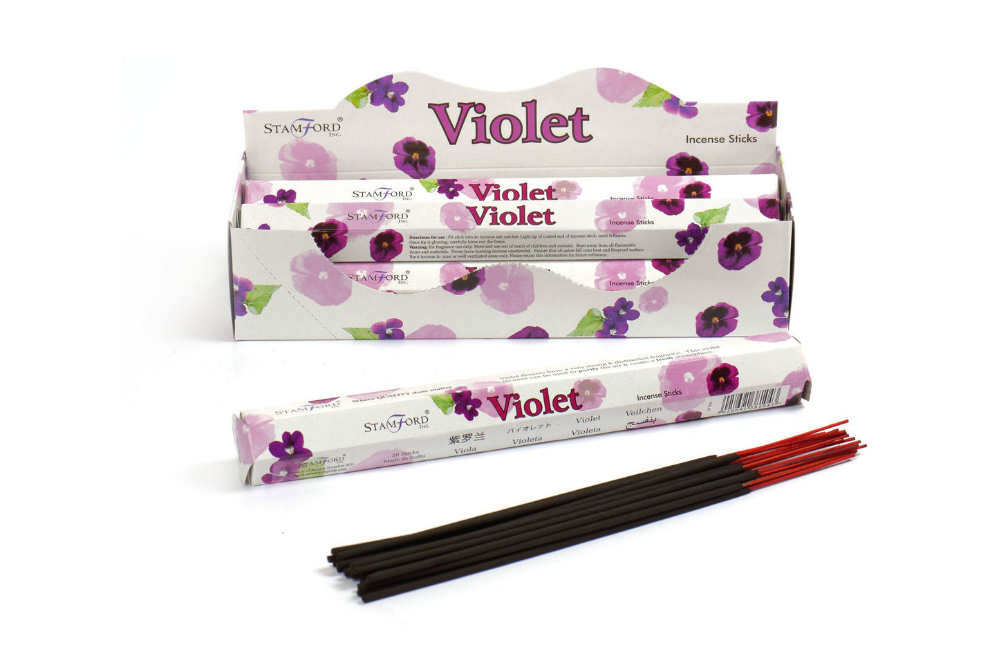 Violet Premium Incense Sticks - Stamford