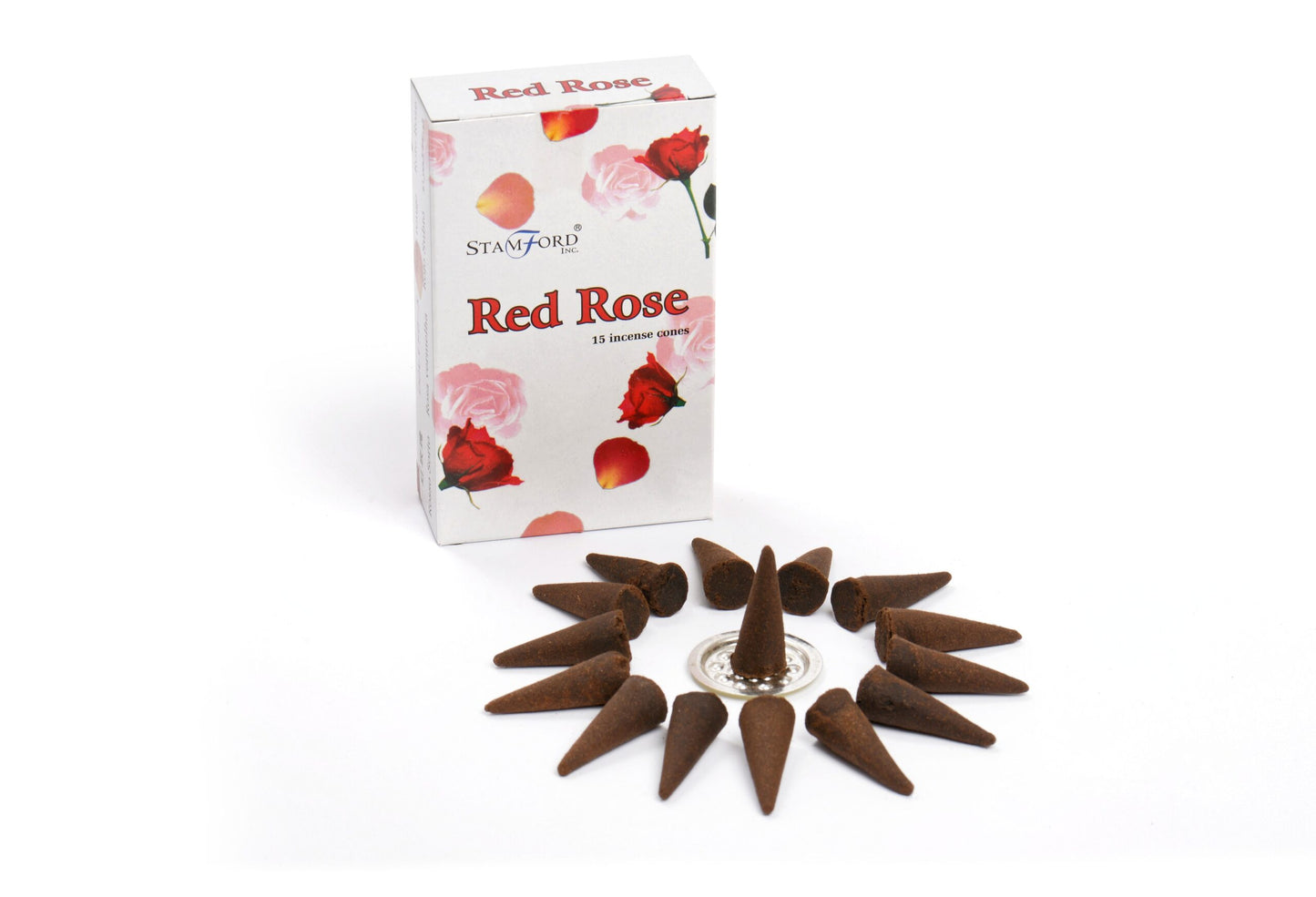 Stamford Red Rose Cones