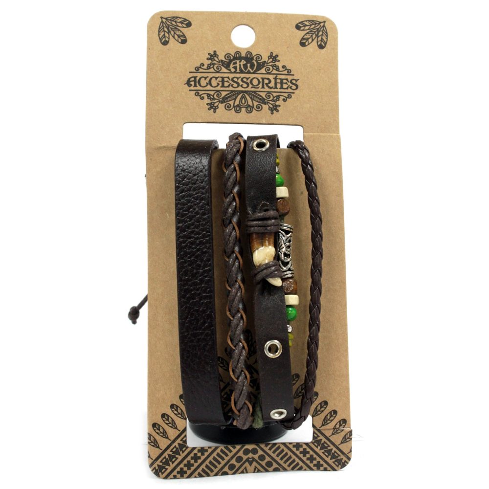 Mens Bracelet Sets - Dark and Handsome (asst)