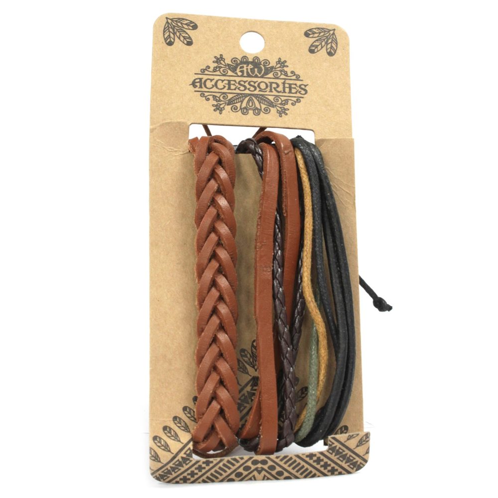 Mens Bracelet Sets - Tanned and Interesting (asst)