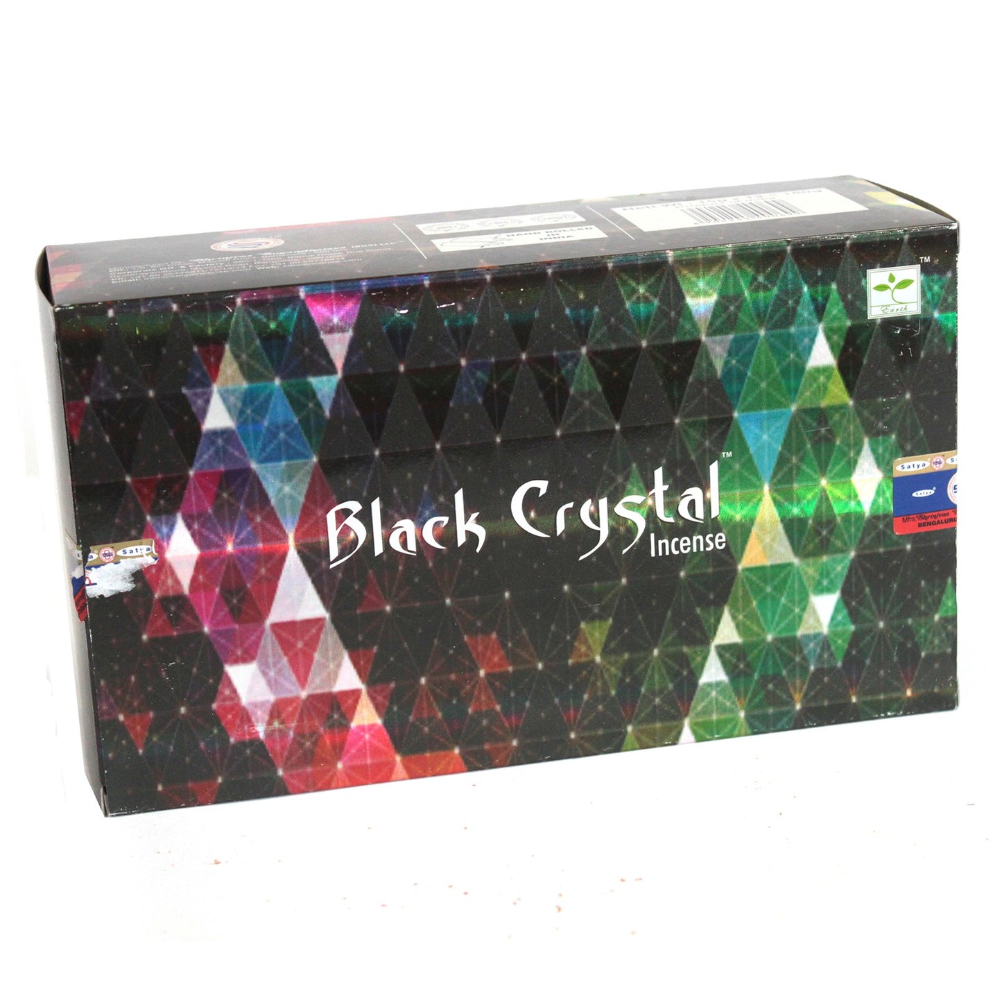 Satya Black Crystal Incense Sticks - 15gram