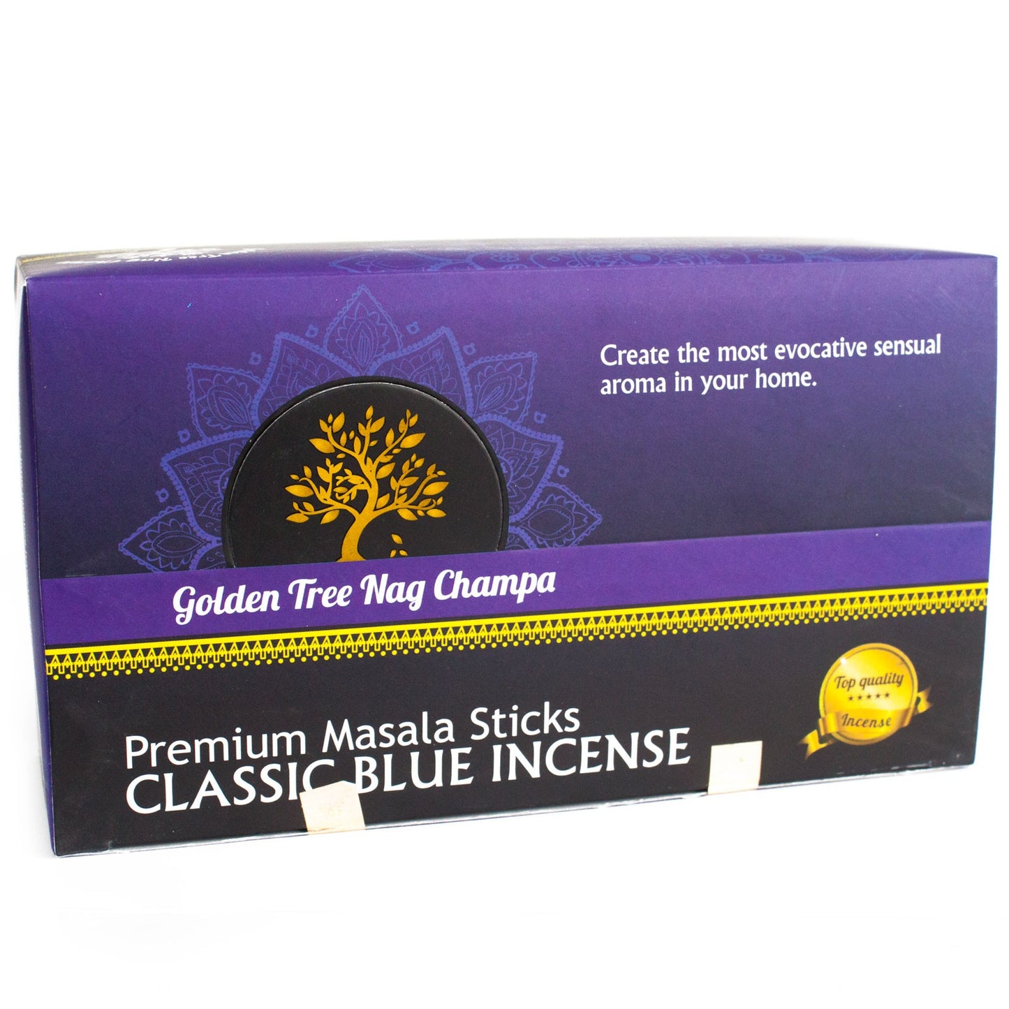 Golden Tree Nag Champa Incense Sticks - Classic Blue