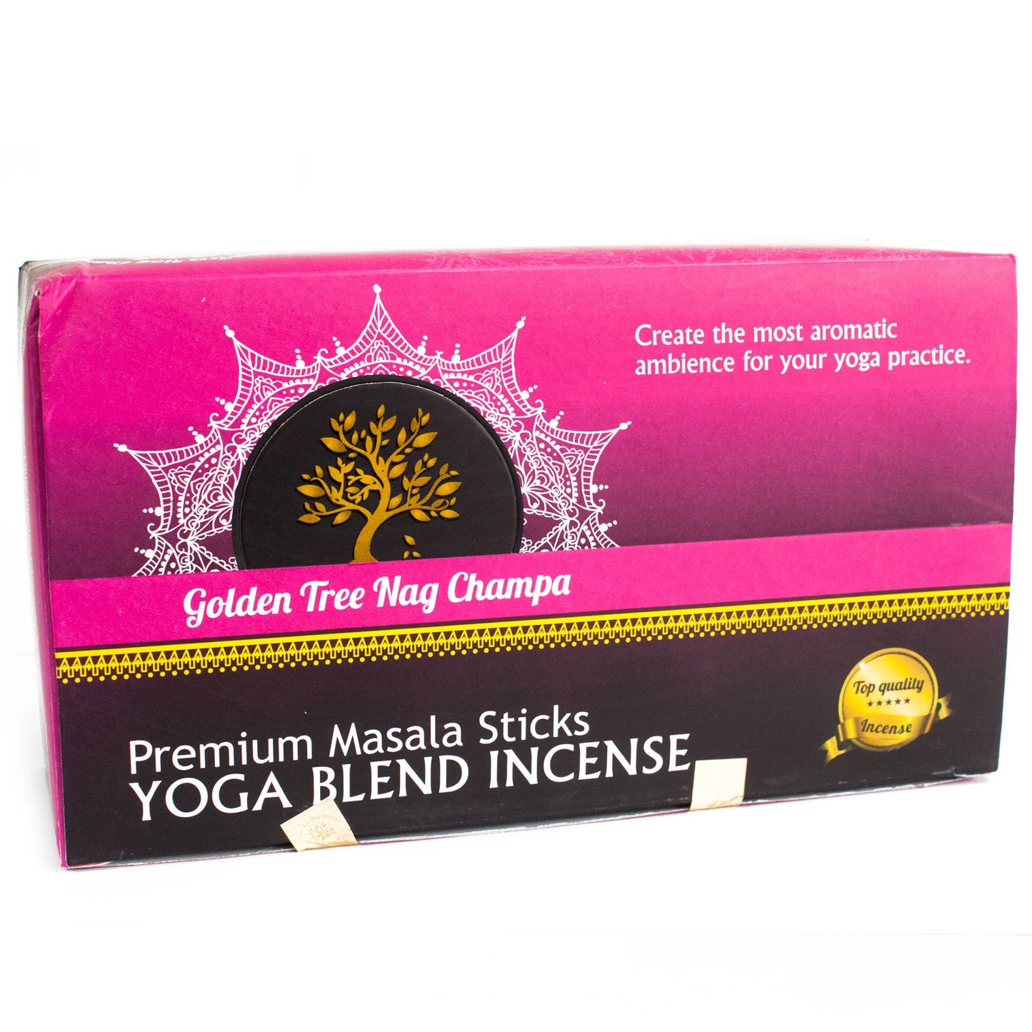 Golden Tree Nag Champa Incense Sticks - Yoga Blend
