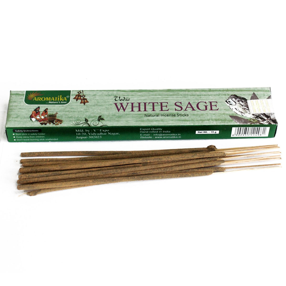 Vedic - Incense Sticks - White Sage