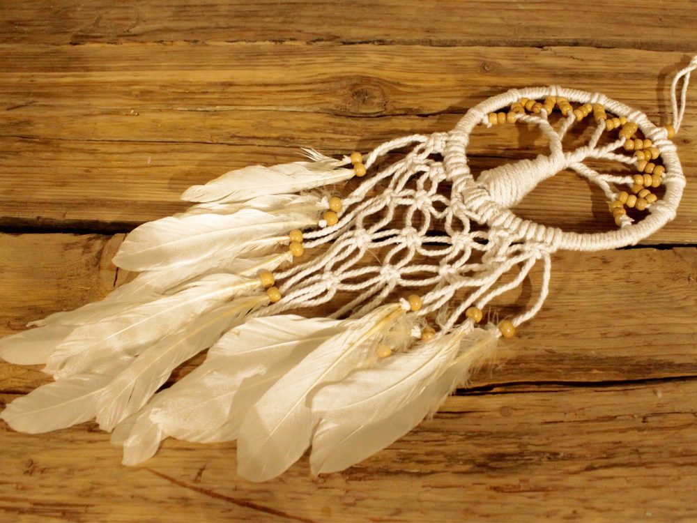 Tree of Life Dreamcatcher - Pure and Natural 16cm