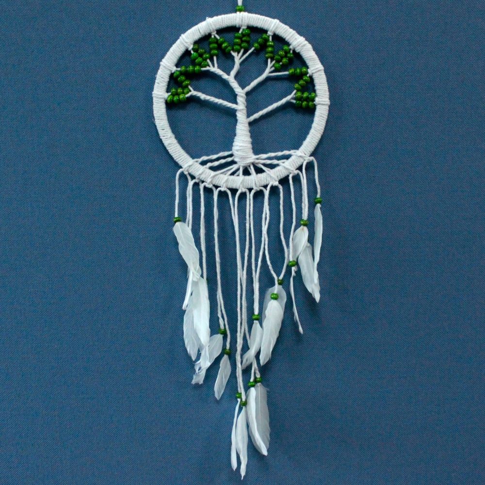 3 x Tree of Life Dreamcatcher - Cotton 22cm (assorted)