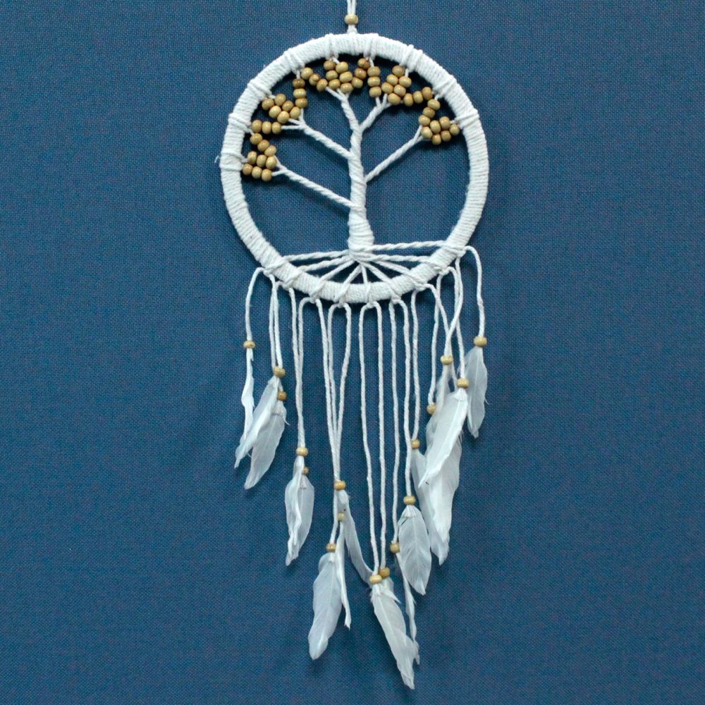 3 x Tree of Life Dreamcatcher - Cotton 22cm (assorted)