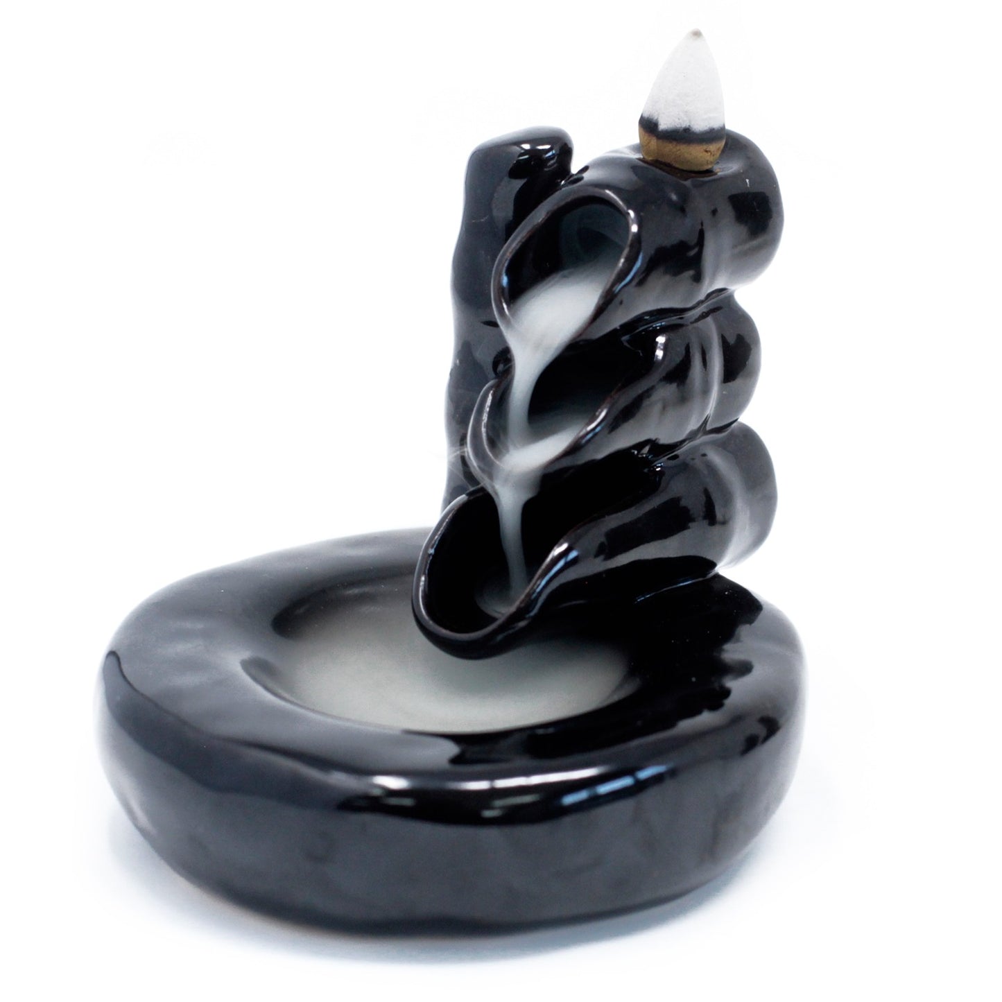 Backflow Incense Burner - Bamboo and Pool