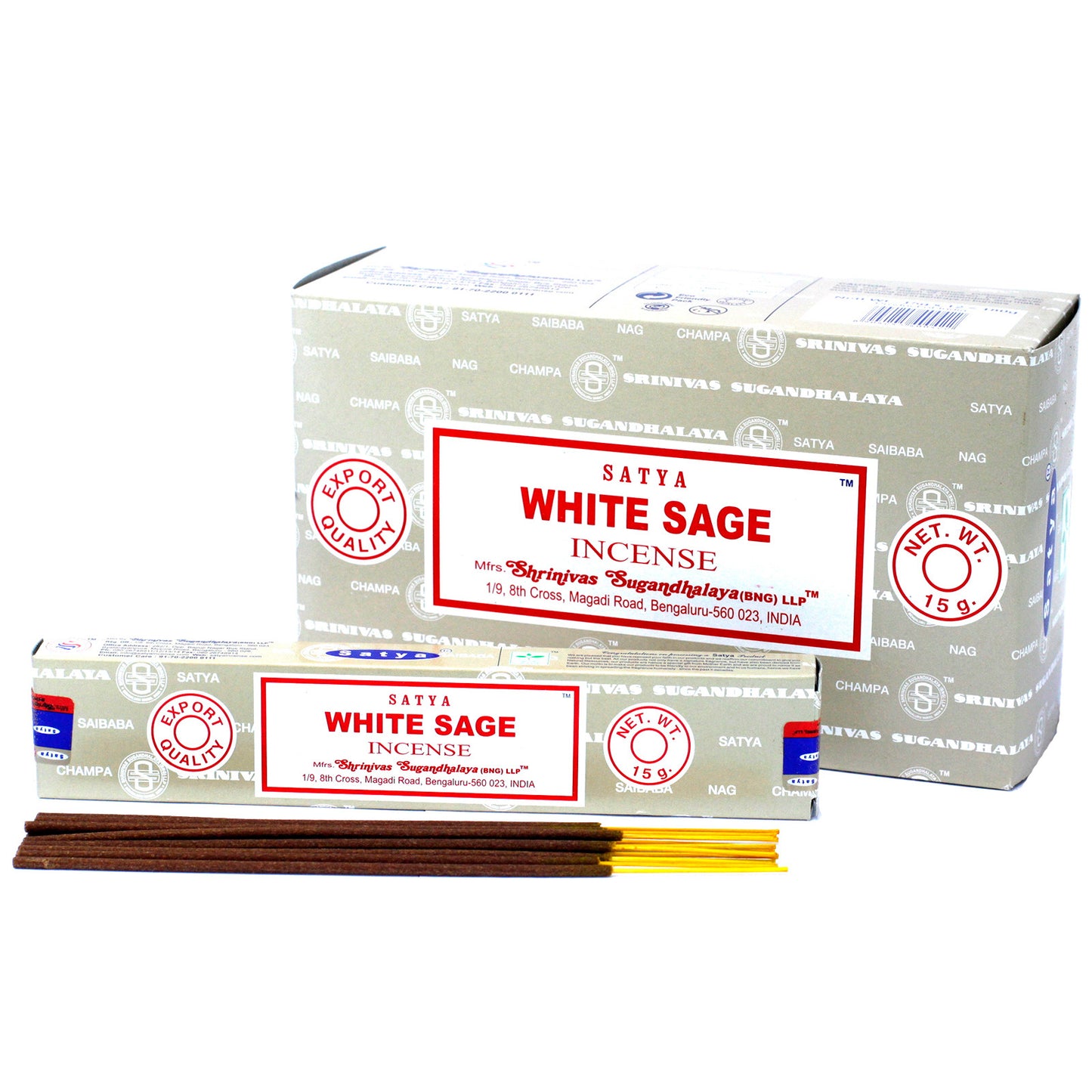 Satya Incense Sticks 15gm - White Sage