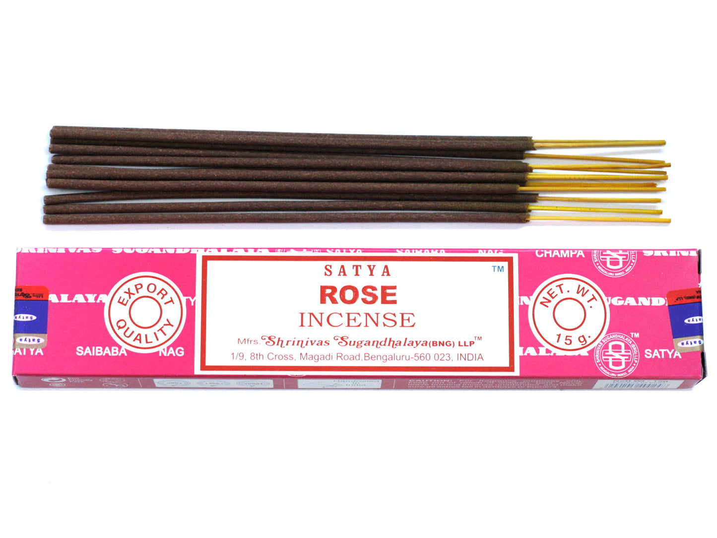 Satya Incense Sticks 15gm - Rose