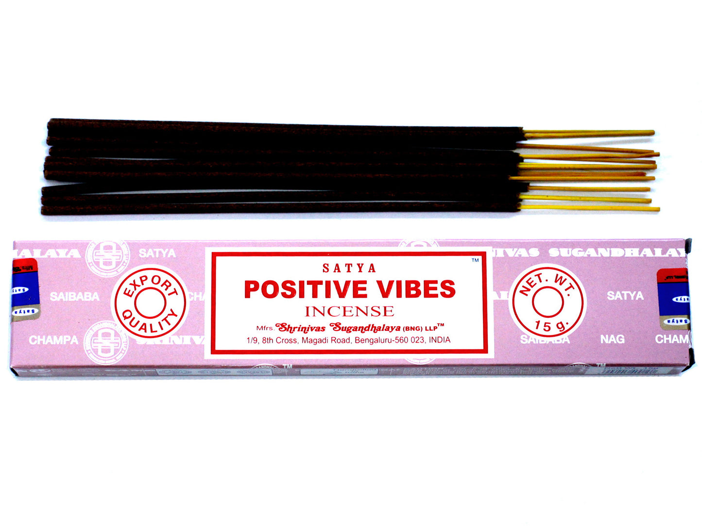 Satya Incense Sticks 15gm - Positive Vibes