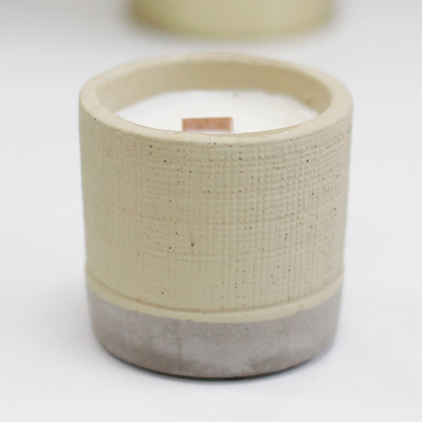 Pot - Grey - Coffee in the Club Concrete Candle