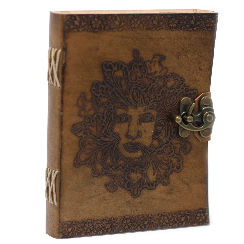Leather Greenman Notebook (68)