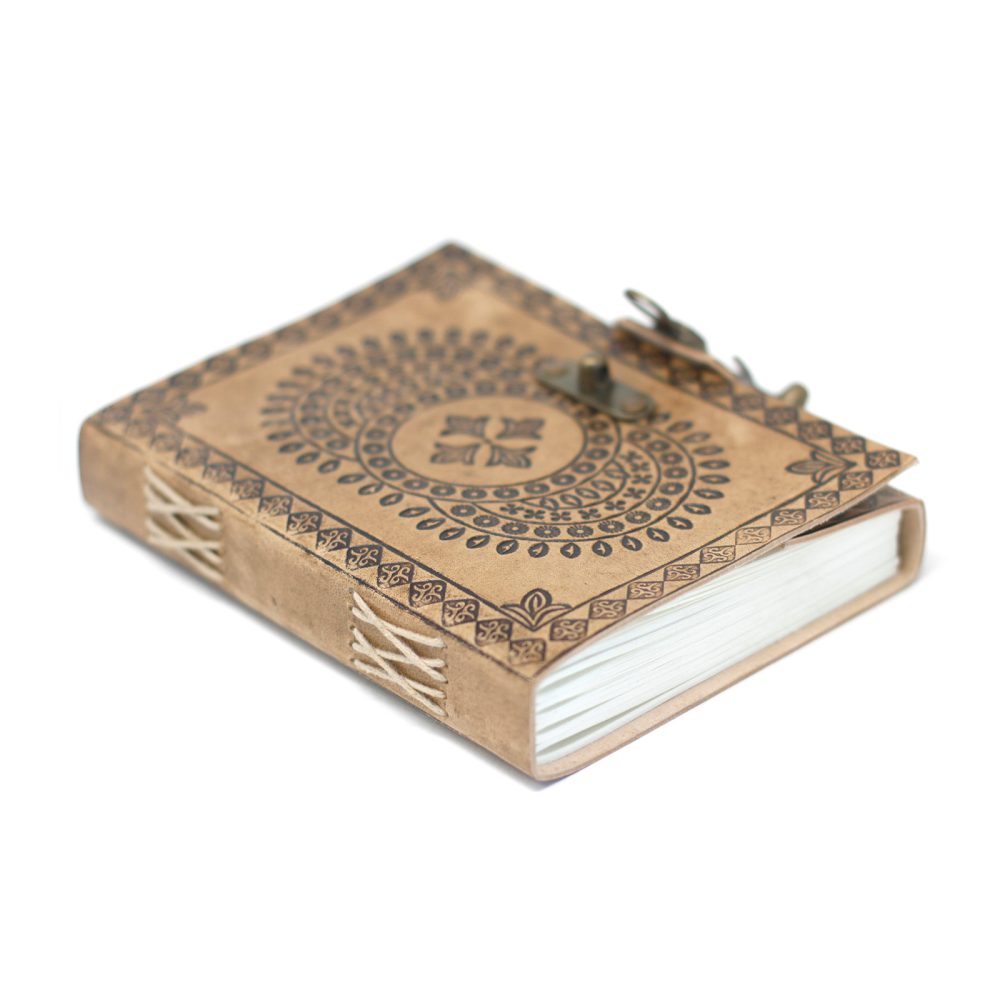 Leather Blue Mandala Notebook (75)