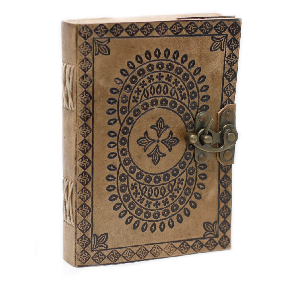 Leather Blue Mandala Notebook (75)