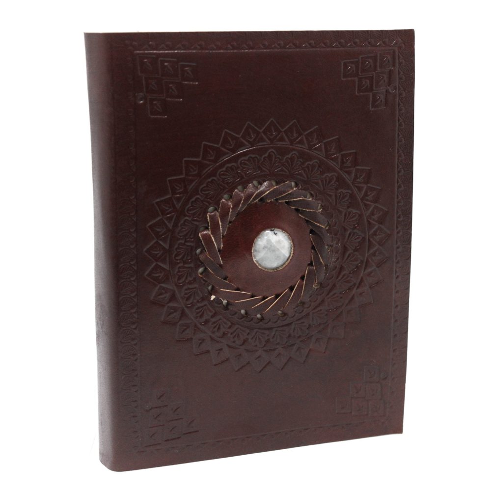 Leather Moonstone Notebook (75)