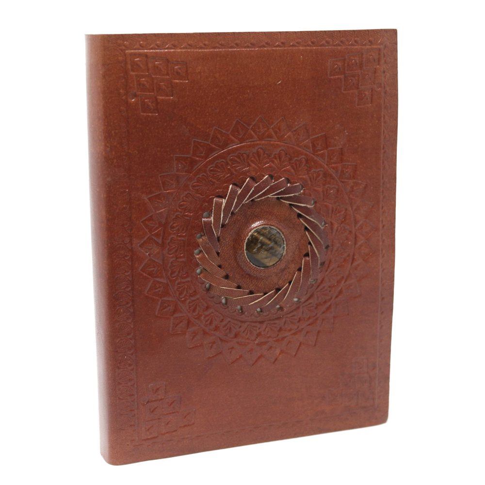 Leather Tigereye Notebook (75)