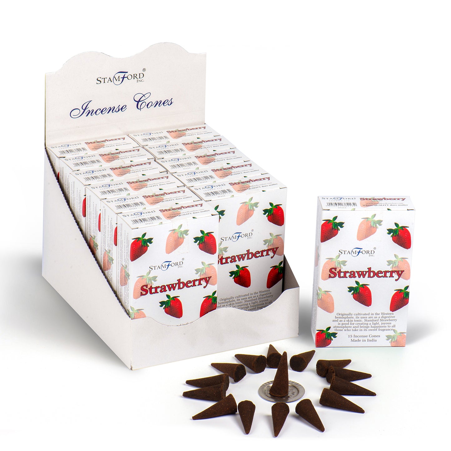 Stamford Strawberry cones