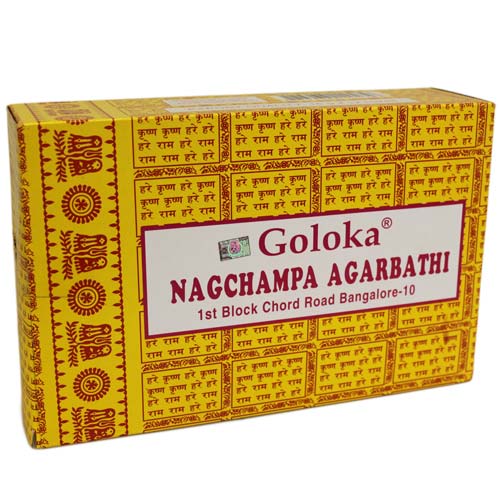 Goloka Nag Champa Incense Sticks 16g
