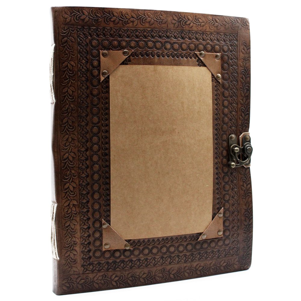 Huge Customisable Visitor Leather Book 1013 (200 pages)