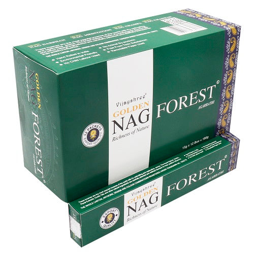 15g Golden Nag - Forest Incense Sticks