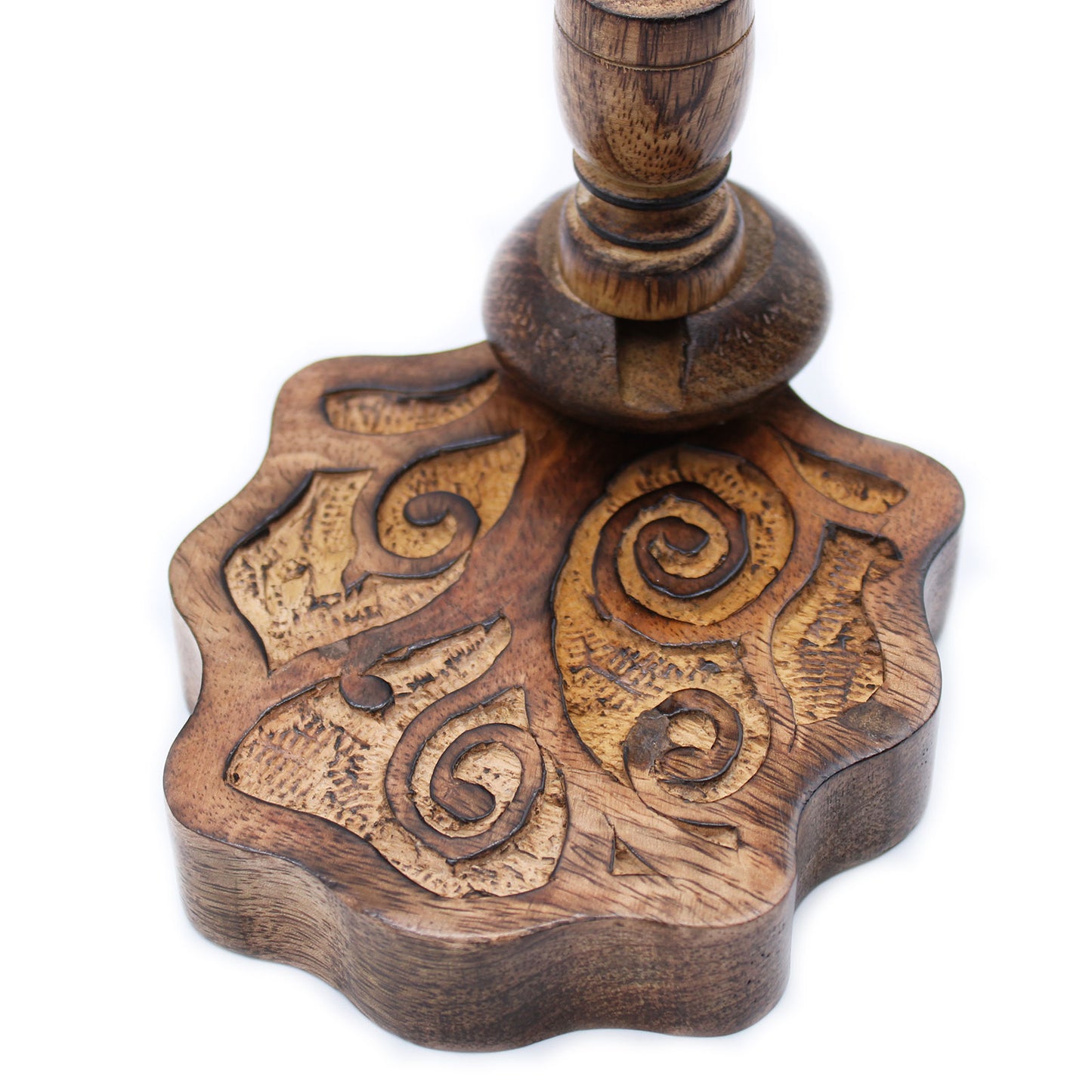 Small Mango Wood Backflow Burner - Tree of Life