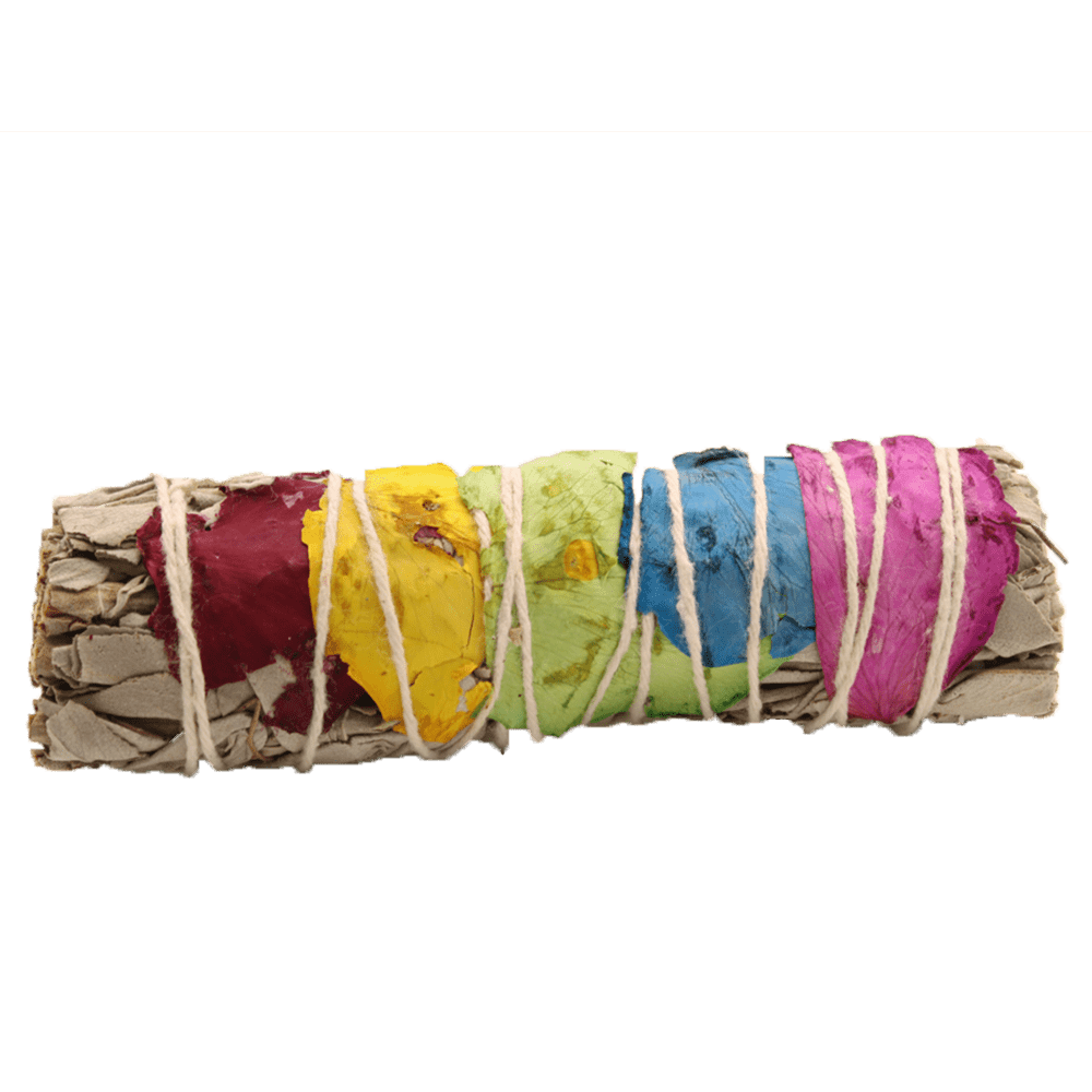 Smudge Stick - Rose Petals Sage 10 cm