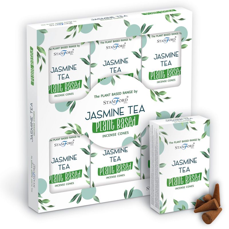Stamford Stamford Plant Based Incense Cones - Jasmine Tea