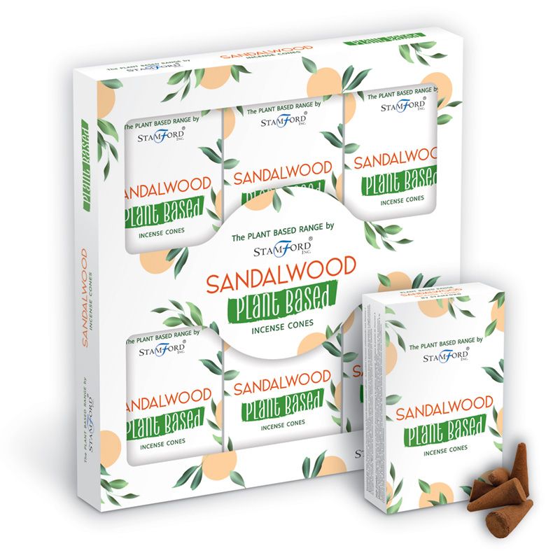Stamford Stamford Plant Based Incense Cones - Sandalwood