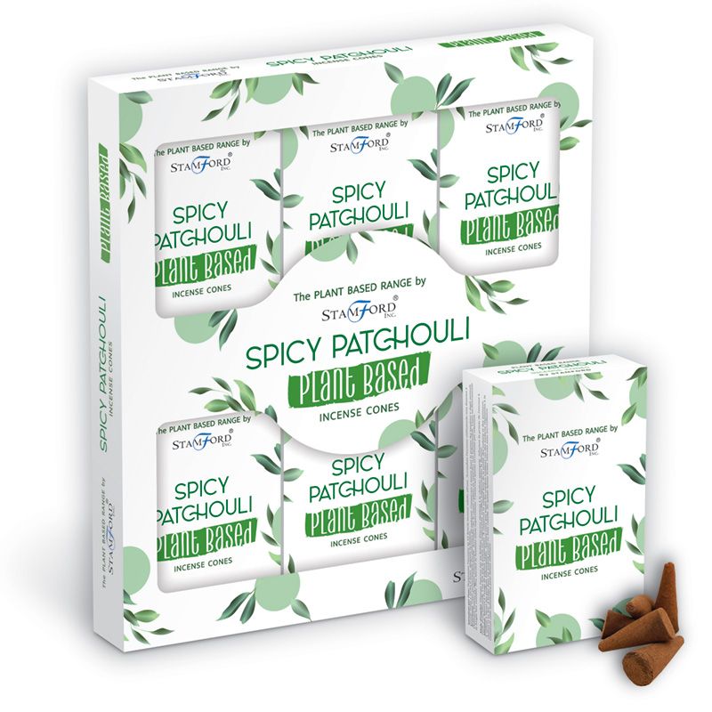 Stamford Stamford Plant Based Incense Cones - Spicy Patchouli