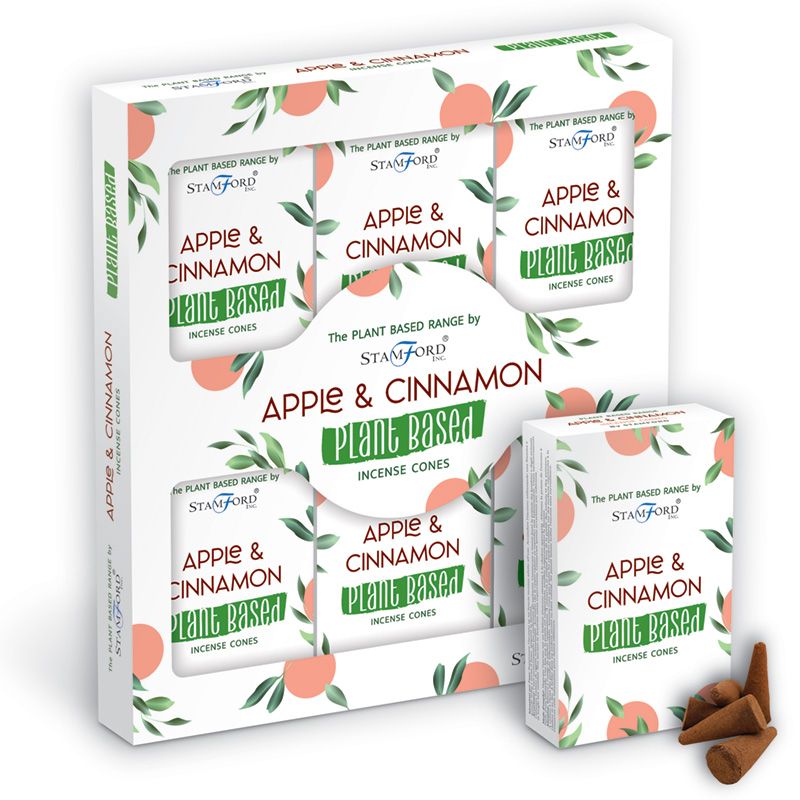 Stamford Stamford Plant Based Incense Cones - Apple and Cinnamon