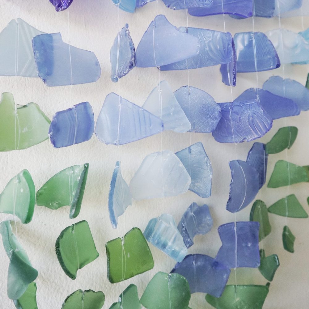Three Stick - Blue and Green