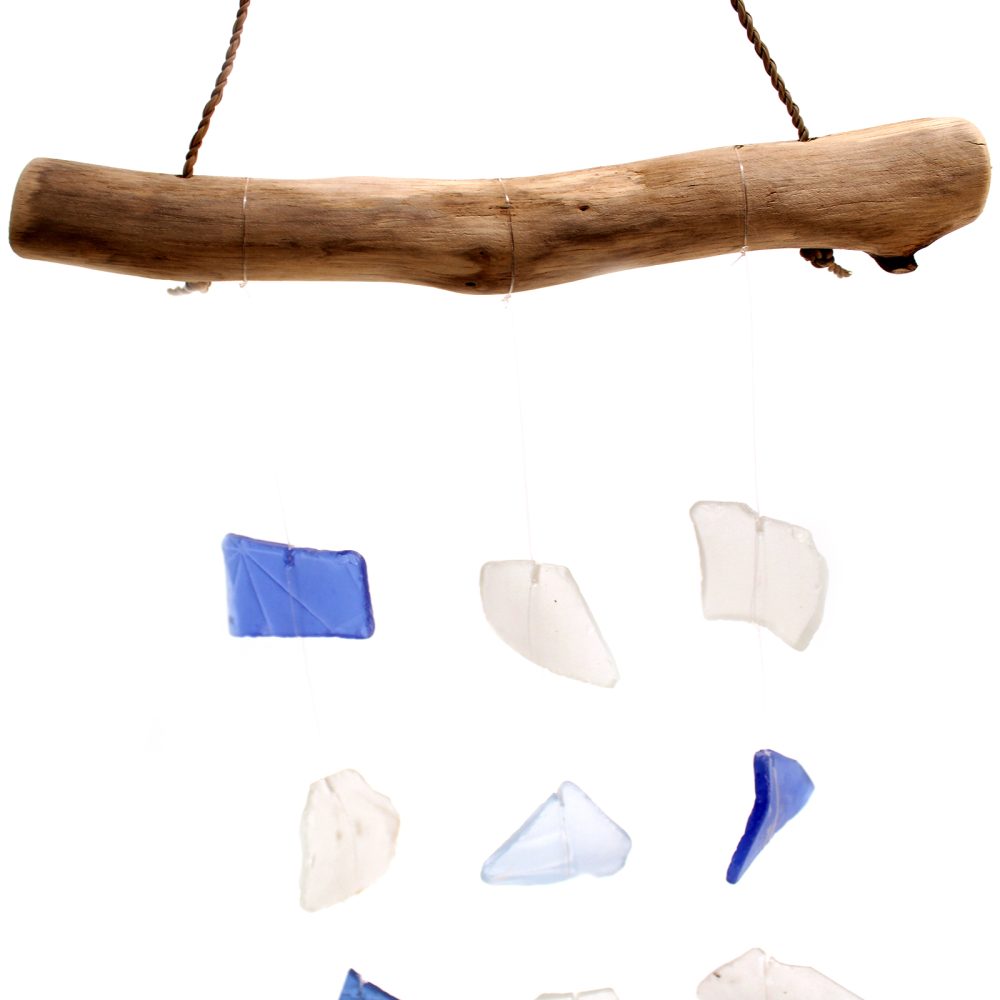 Three Drop - Blue and White
