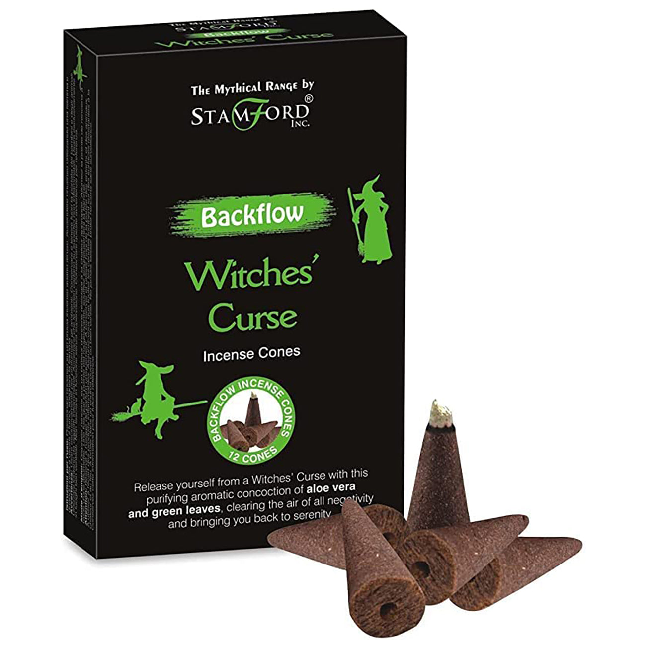 Stamford Mythical Backflow Cones - Witch Curse