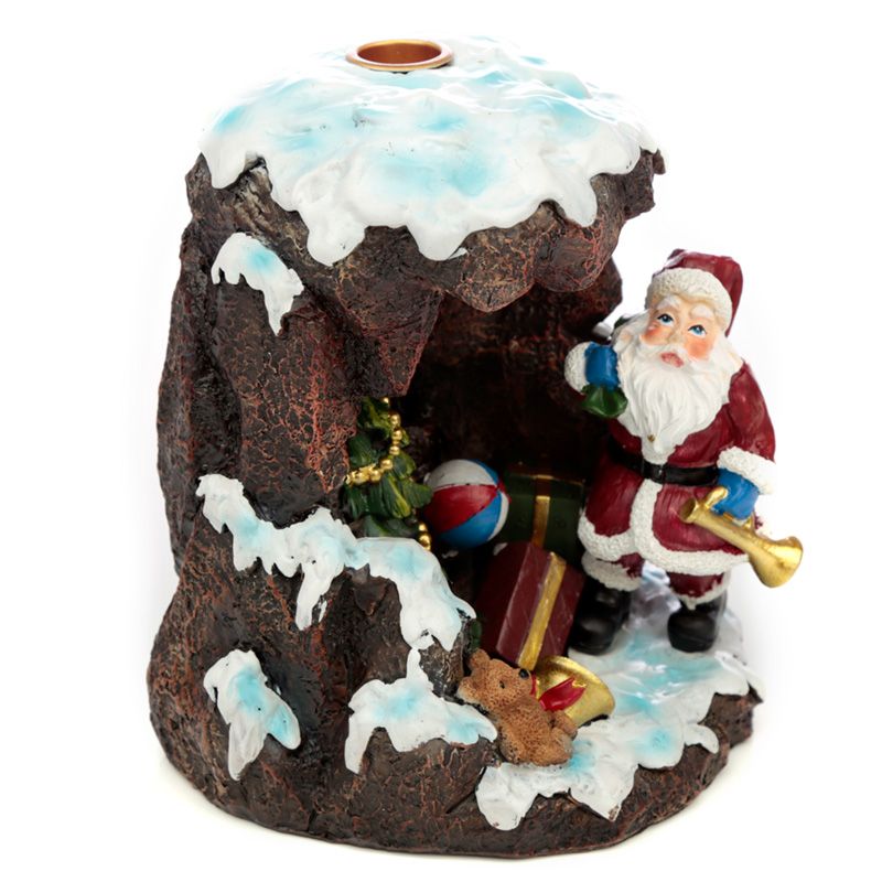 Christmas Santas Grotto Backflow Incense Burner