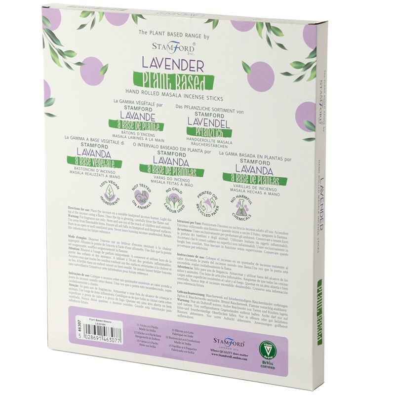 Stamford Plant Based Masala Incense Sticks - Lavender