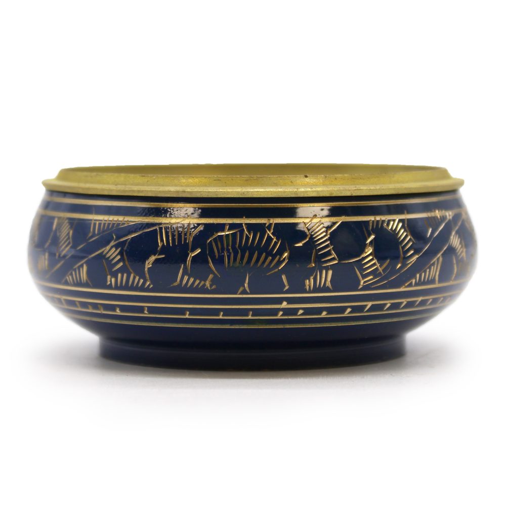 Charcoal Incense Burner - Throat Chakra