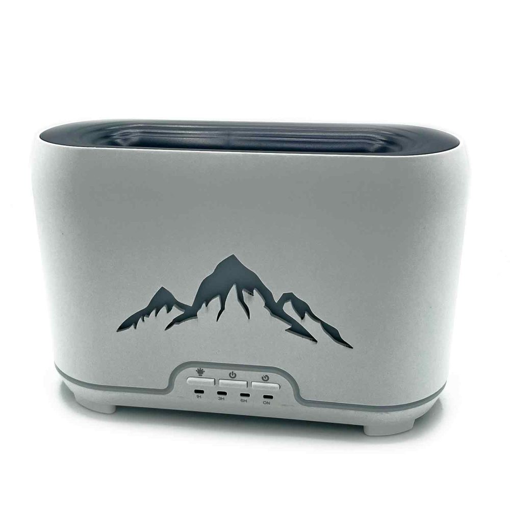 Himalayas Aroma Diffuser - USB - C - Remote control - Flame Effect