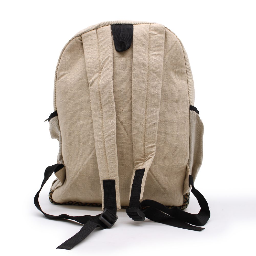 Large Backpack - Rope and Pockets Style