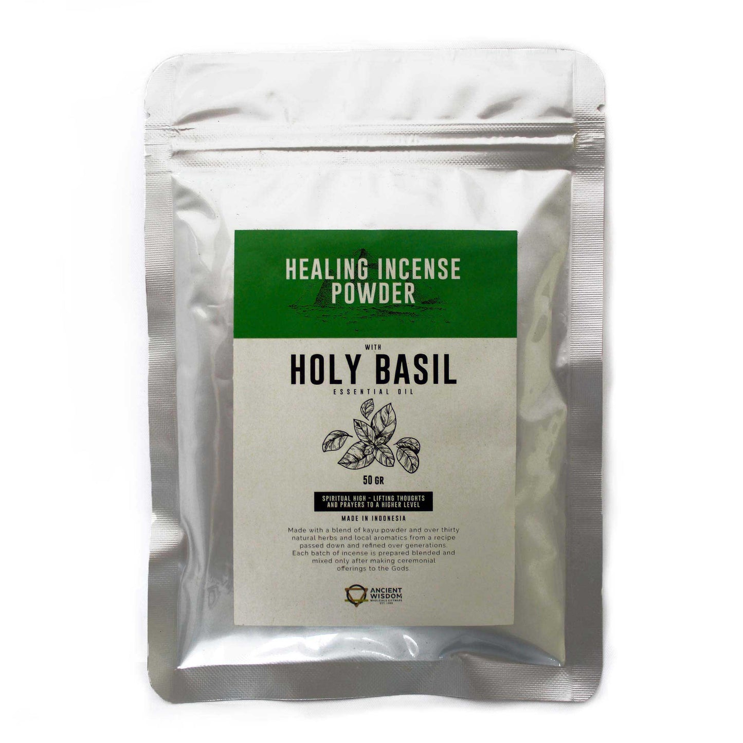 Healing Incense Powder Holy Basil 50gm