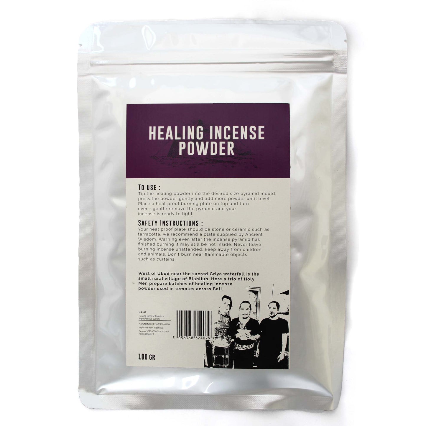 Healing Incense Powder Frankincense 100gm