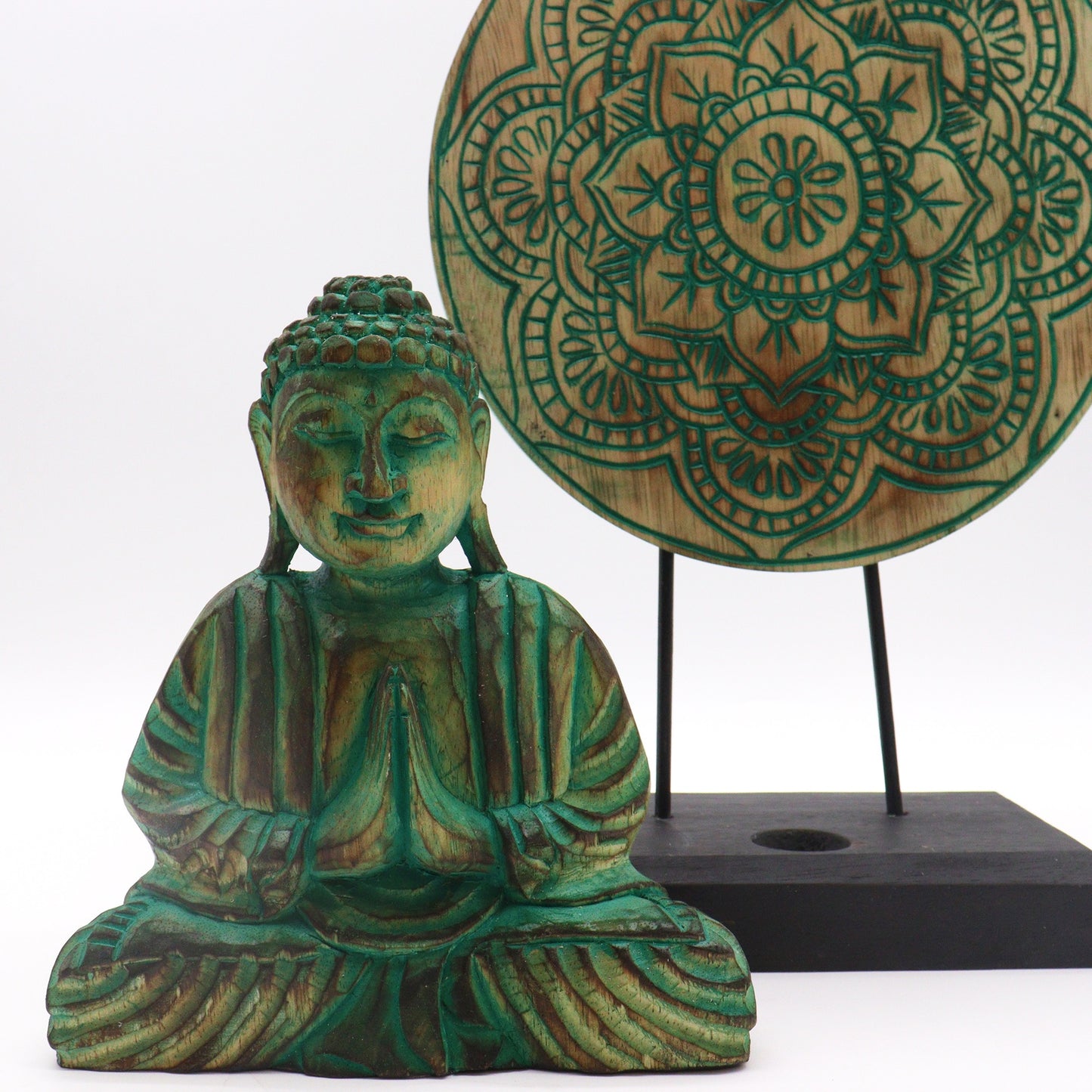 Buddha Feng Shui Set Green