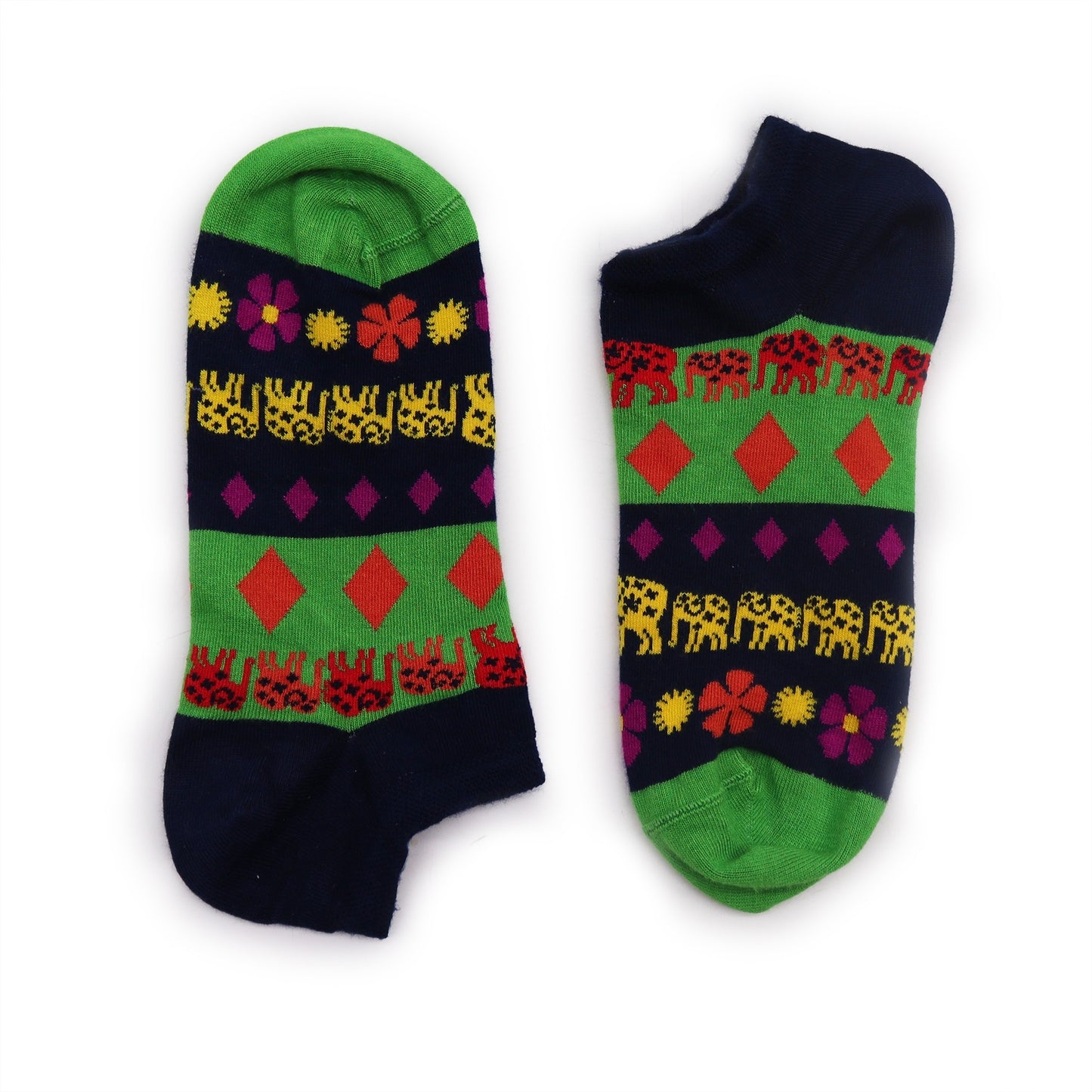 S/M Hop Hare Bamboo Socks 0 (3.5-6.5) - Lucky Elephant
