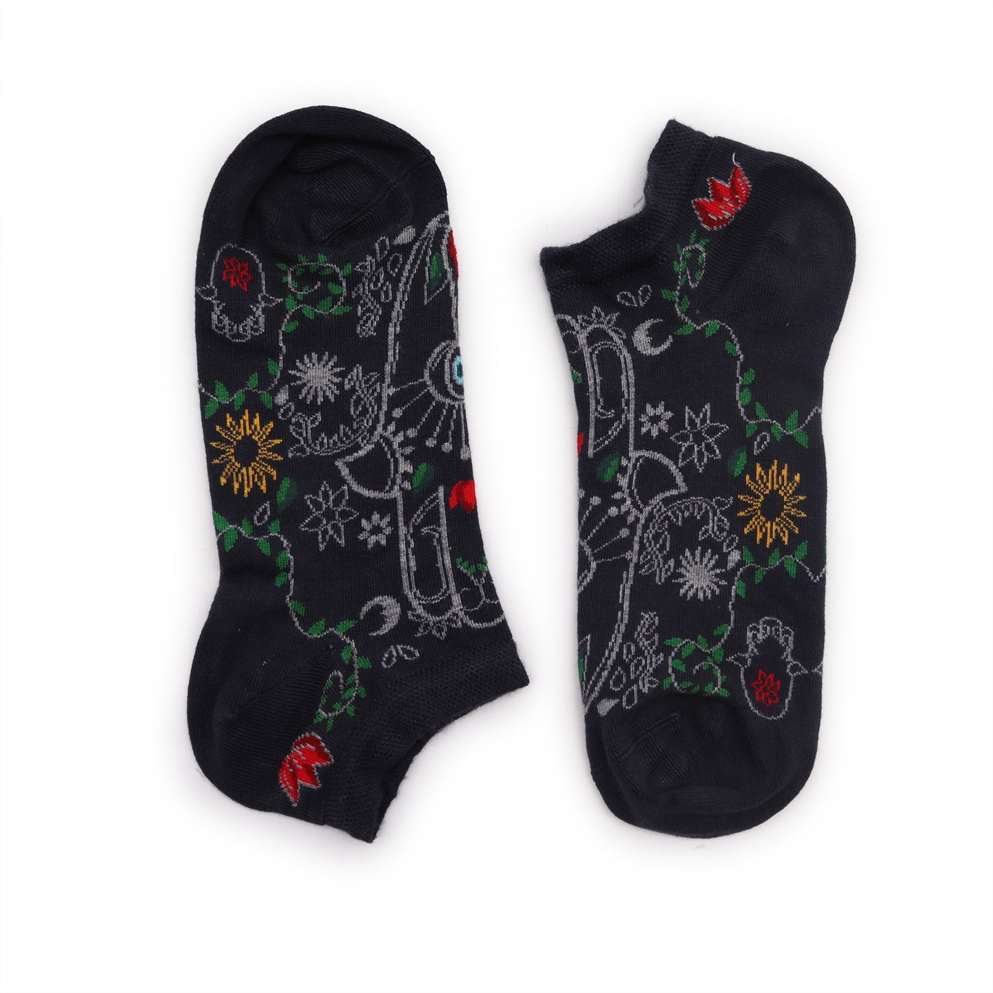 S/M Hop Hare Bamboo Socks 0 (3.5- 6.5) - Hamsa