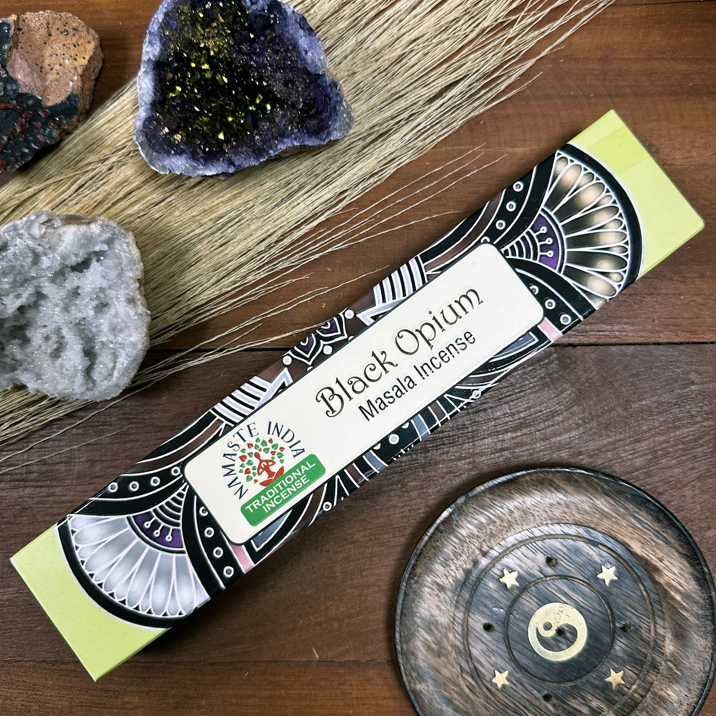 Namaste Mandala Masala Incense Sticks - Black Opium