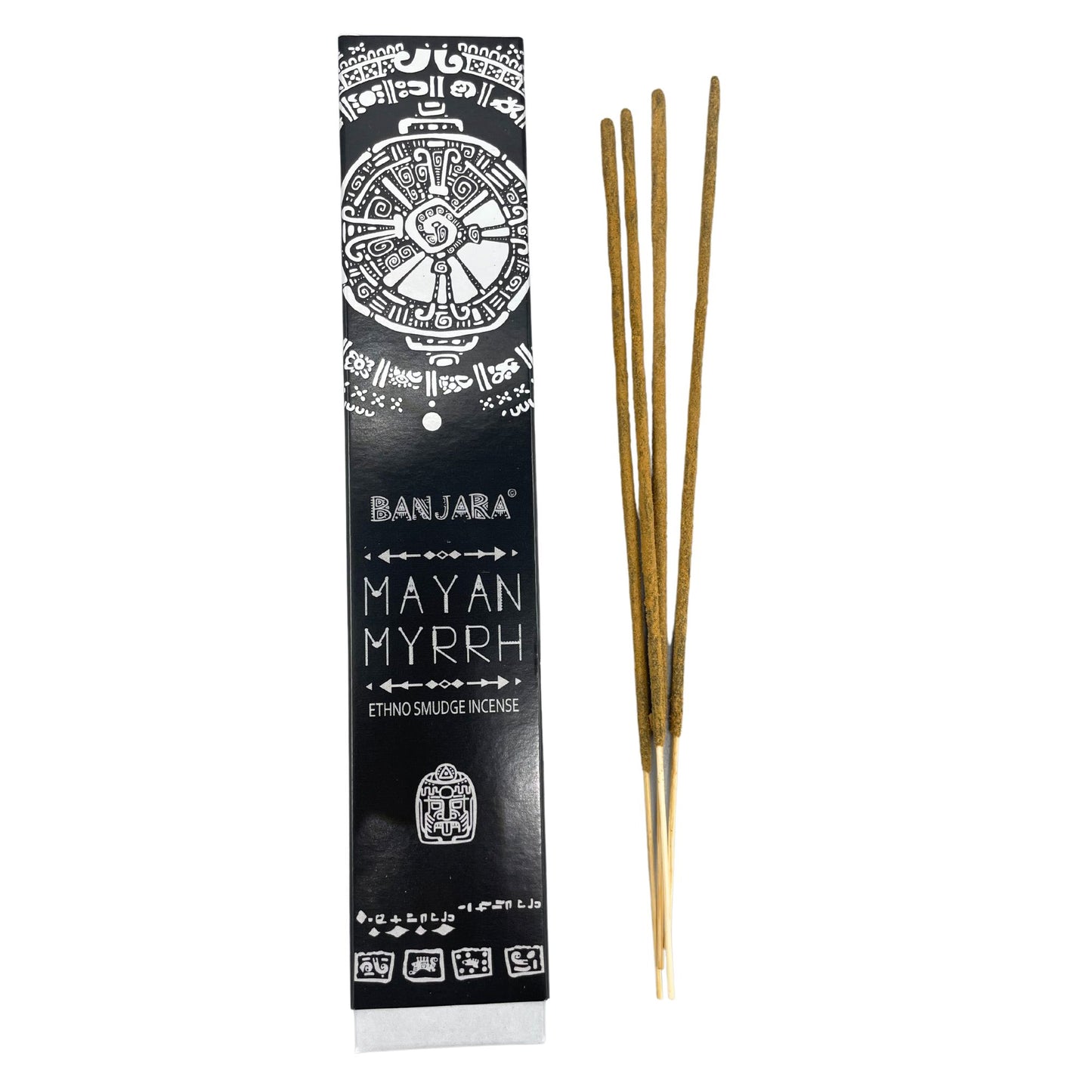 Banjara Tribal Smudge Incense Sticks - Mayan Myrrh