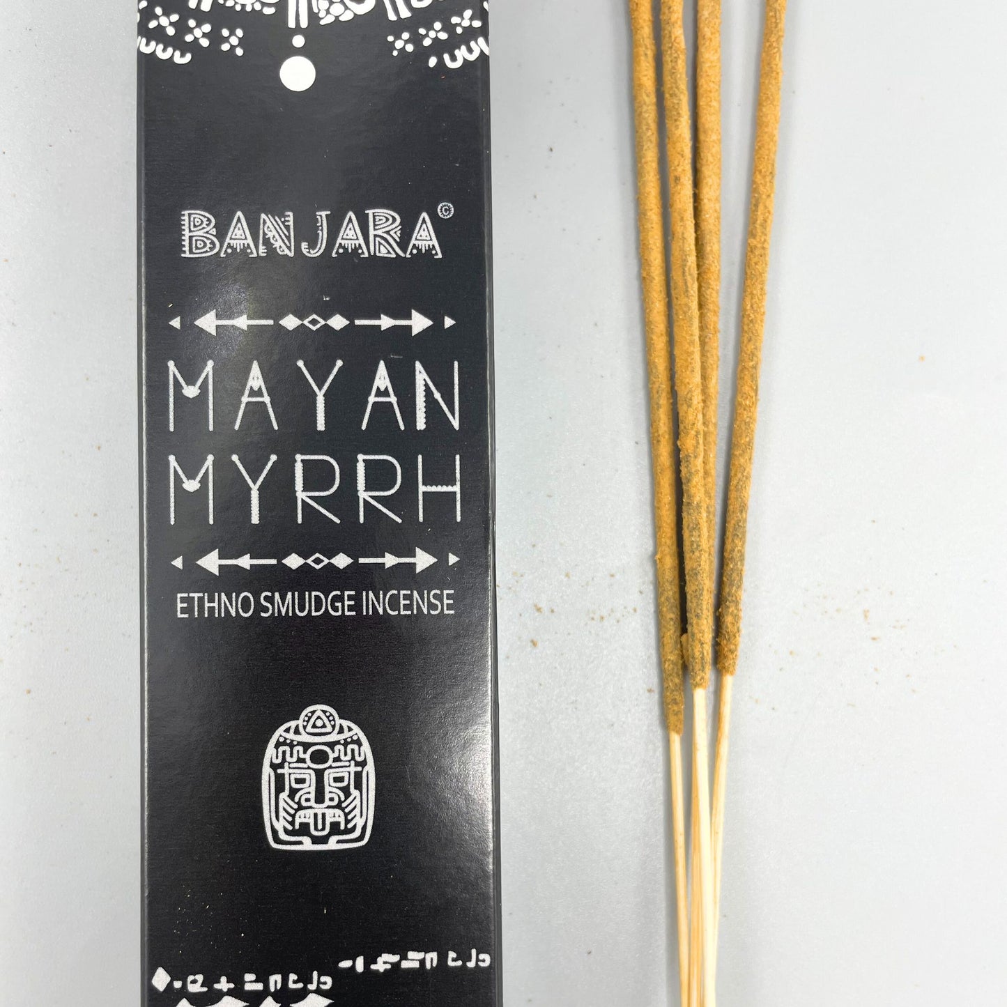 Banjara Tribal Smudge Incense Sticks - Mayan Myrrh