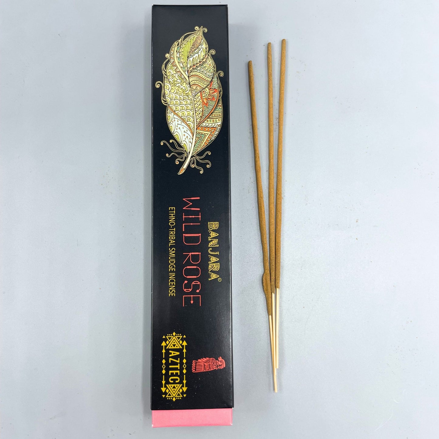 Banjara Tribal Smudge Incense Sticks - Wild Rose